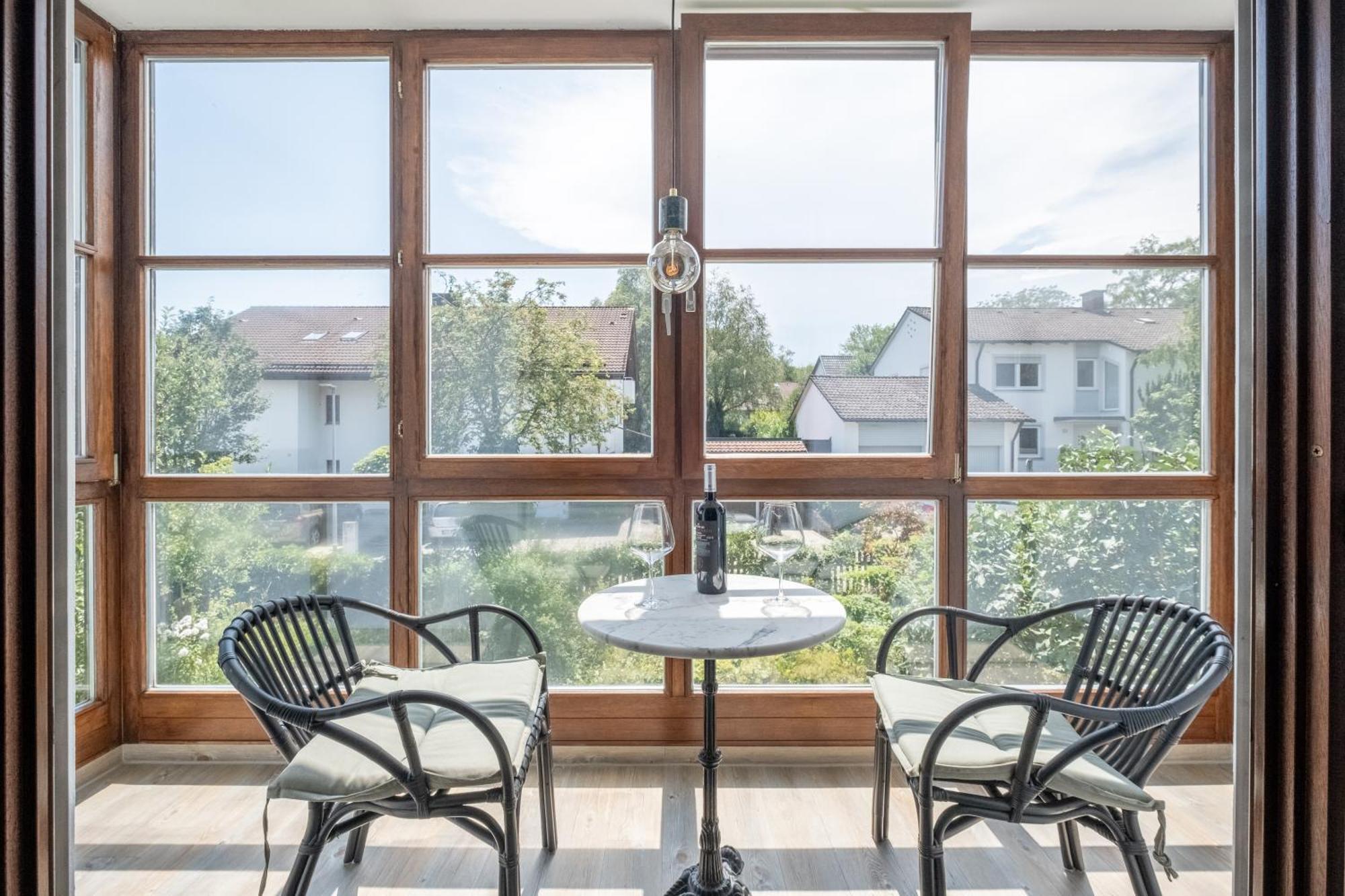 Gemuetliches Wohlfuehl-Apartment Mit Perfektem Seeblick Dießen am Ammersee Dış mekan fotoğraf