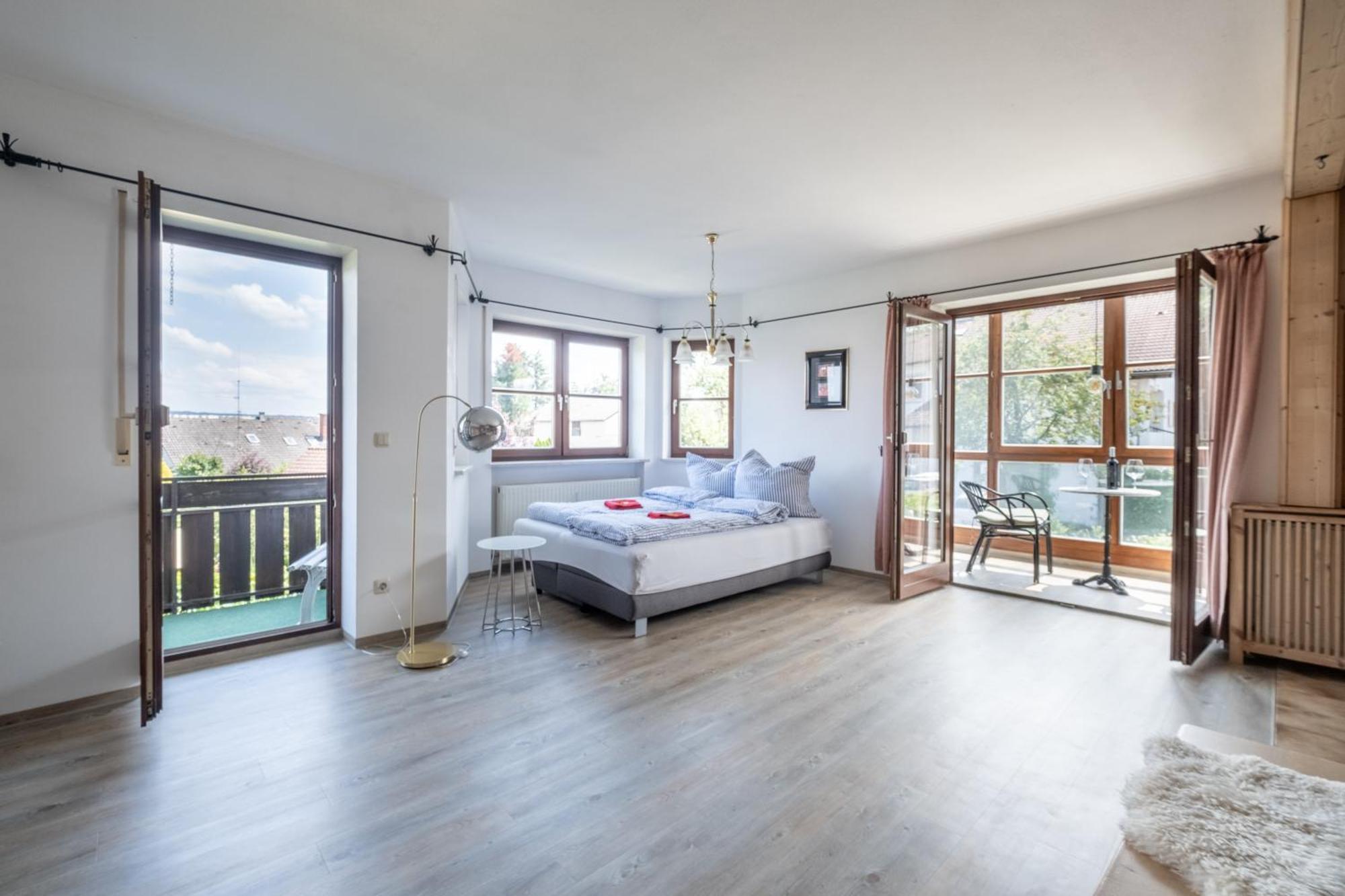 Gemuetliches Wohlfuehl-Apartment Mit Perfektem Seeblick Dießen am Ammersee Dış mekan fotoğraf