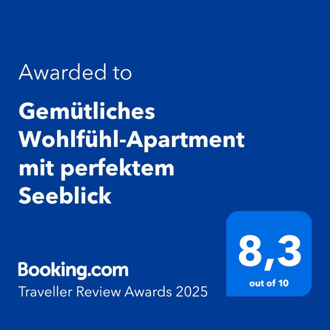 Gemuetliches Wohlfuehl-Apartment Mit Perfektem Seeblick Dießen am Ammersee Dış mekan fotoğraf